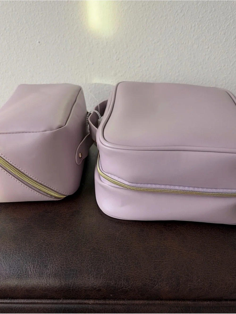 Improvements Beauty Travel Cosmetic/Toiletries Organizer Set of 2 Pink NWT
